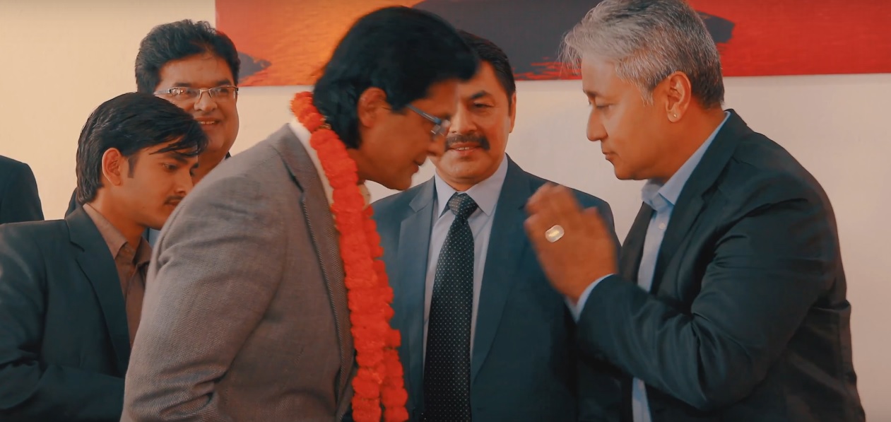 Rajesh Hamal as Energy Minister